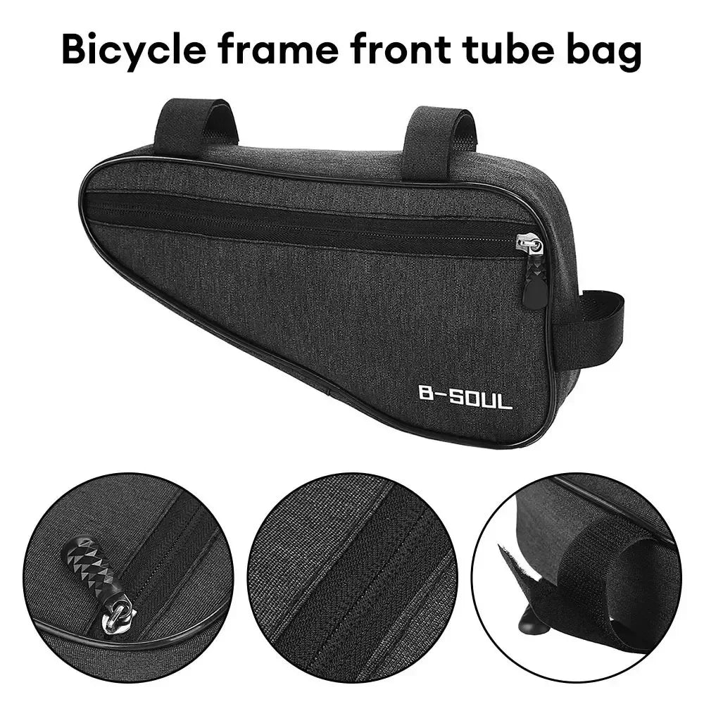 Bike Triangle Frame Bag MTB Front Tube Storage
