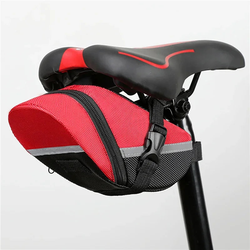 Waterproof Nylon Bike Saddle Bag Rear Tool Pouch