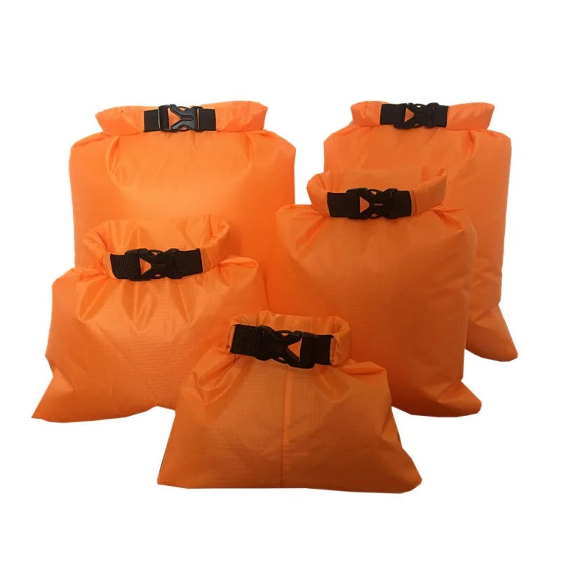 5pcs Waterproof Dry Bags for Camping & Kayaking