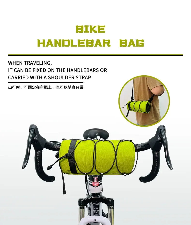 Waterproof Bike Handlebar Bag Front Storage
