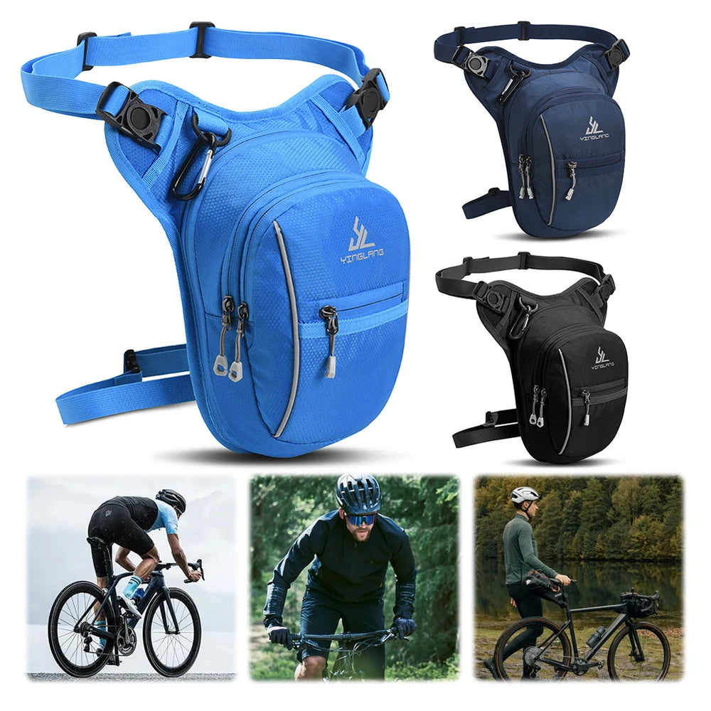 Motorcycle Drop Leg Bag Multi-Pocket Riding Bag