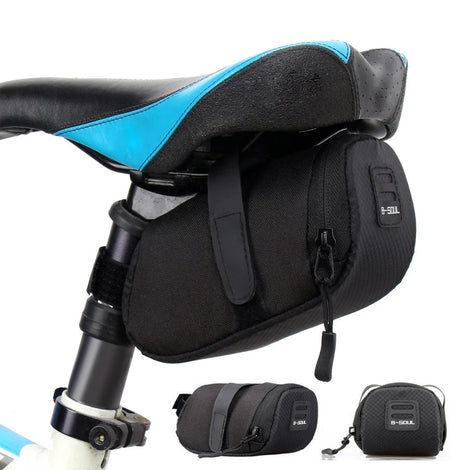 Nylon Bicycle Saddle Bag Waterproof MTB Rear Storage