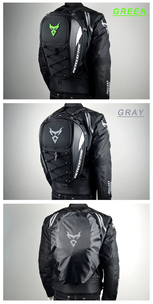 37L waterproof motorcycle rear seat bag, durable