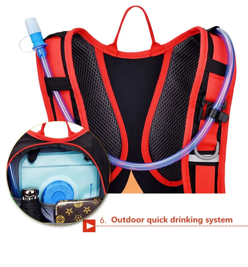 Waterproof Motorcycle Hydration Backpack for Riding