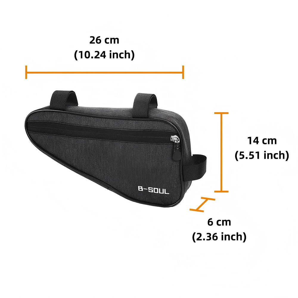 Bike Triangle Frame Bag MTB Front Tube Storage