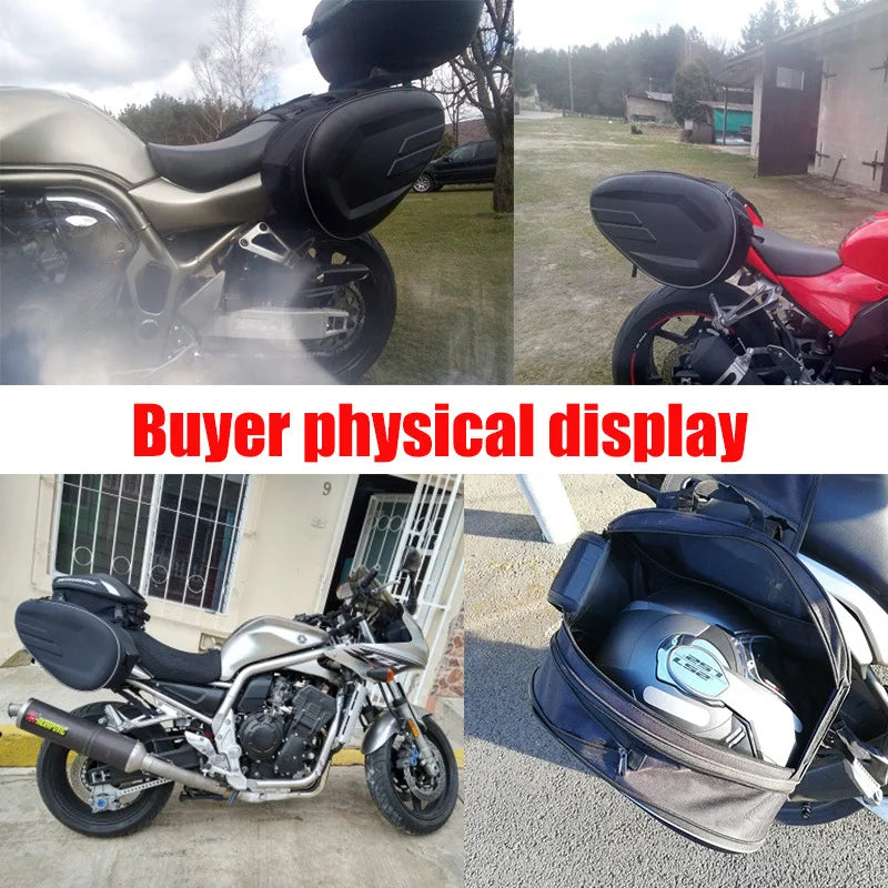 Motorcycle Saddle Bag Double-Sided Travel Riding Bag
