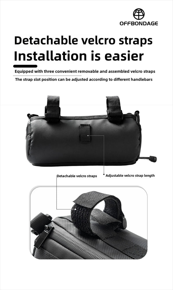 OFFBONDAGE Waterproof Bicycle Front Storage Bag