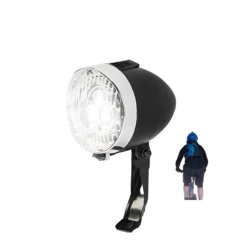 Classic Bicycle LED Headlight 3 Modes Type-C