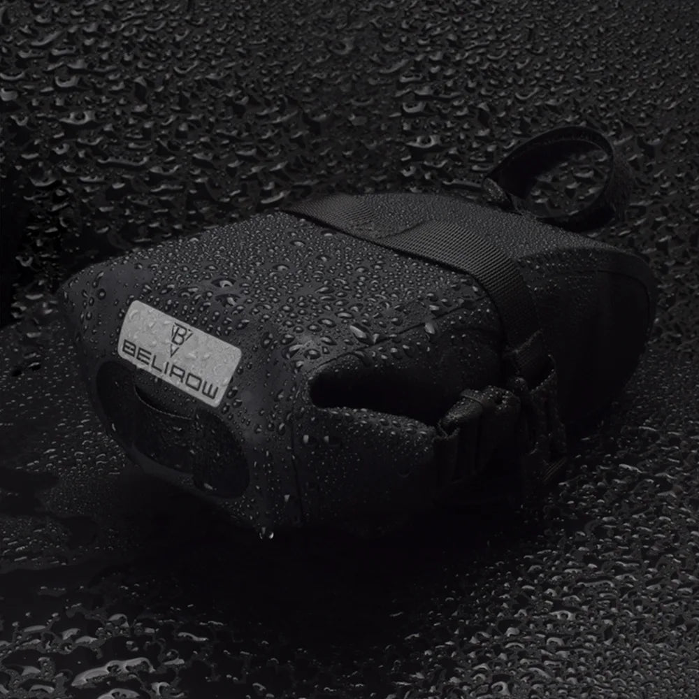 Waterproof bike saddle bag for MTB & road cycling
