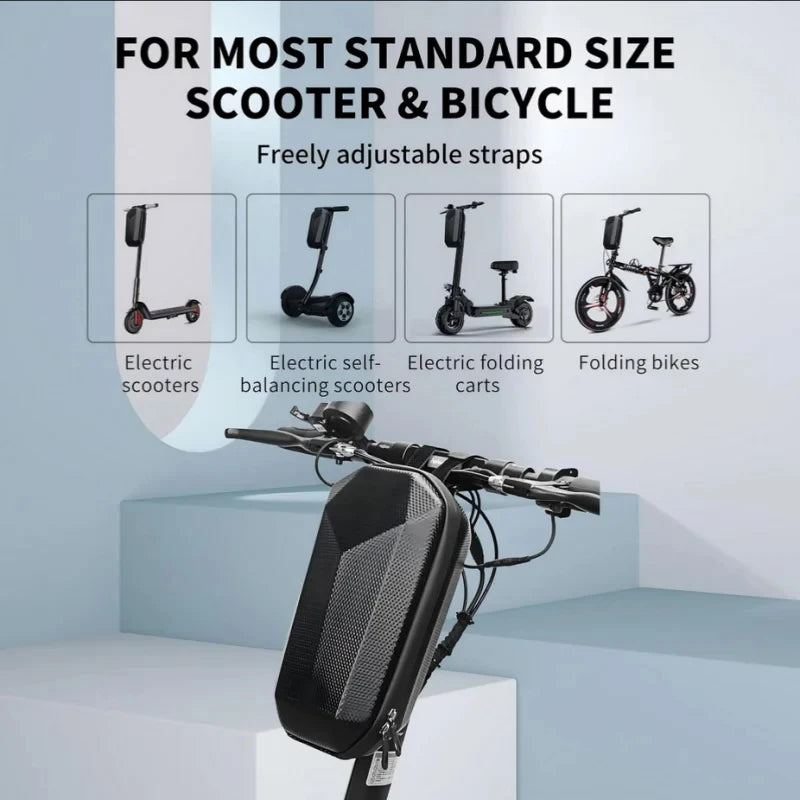 Hard Shell Bicycle Handlebar Front Storage Bag