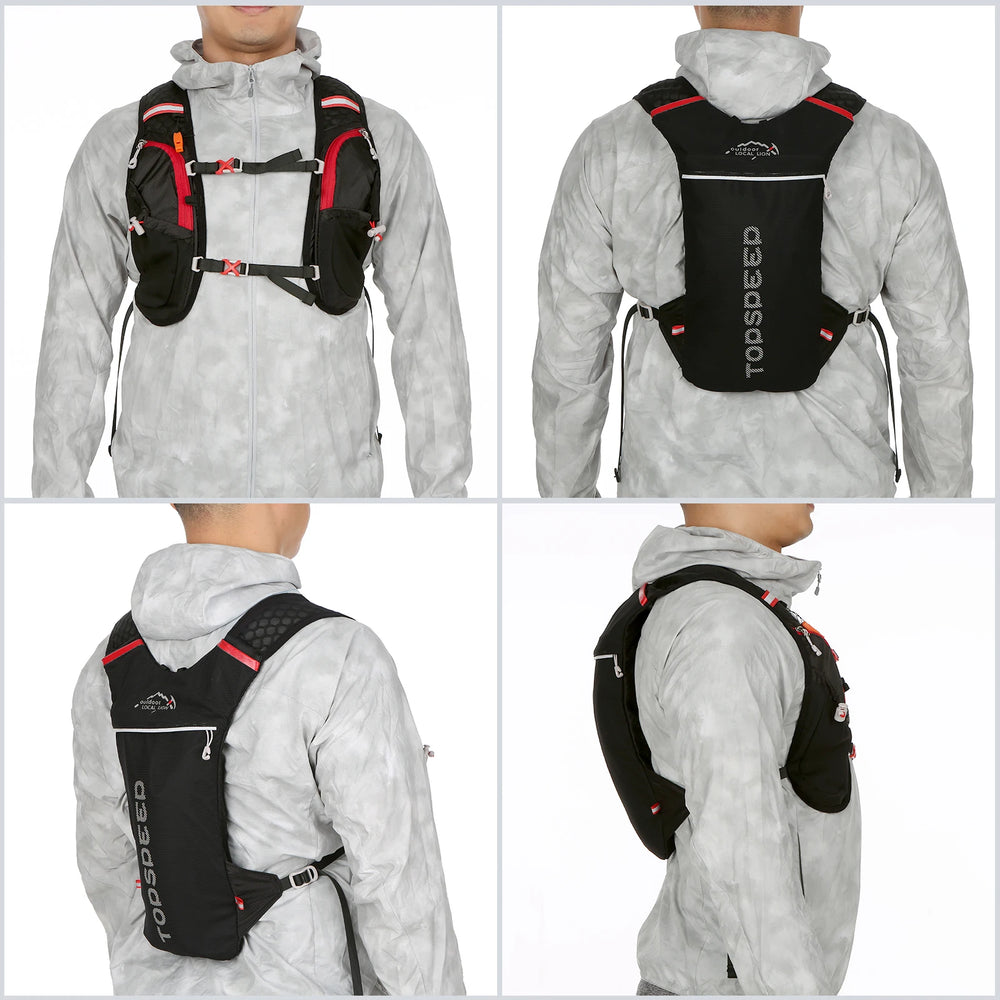 2L Hydration Backpack, Lightweight for Running & Cycling