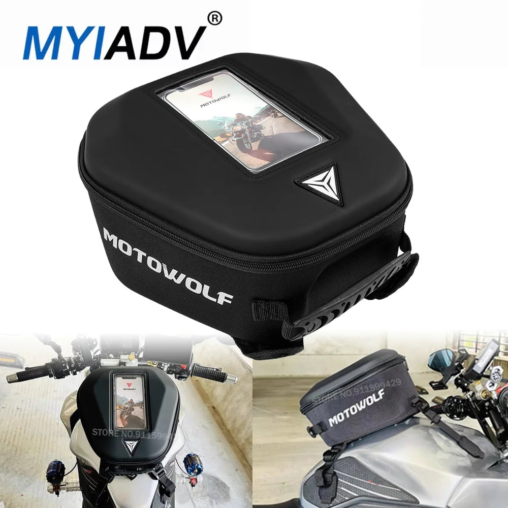 Motorcycle Multifunctional Tail Bag for Riding Gear