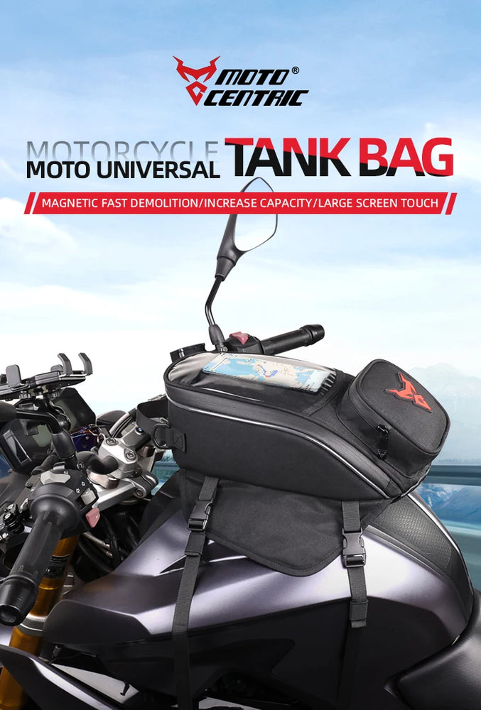 Universal Motorcycle Magnetic Navigation Tank Bag