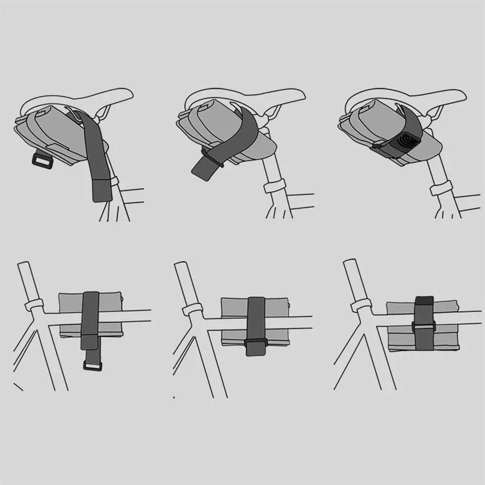 Bicycle Tool Bag Saddle Pouch Key Holder