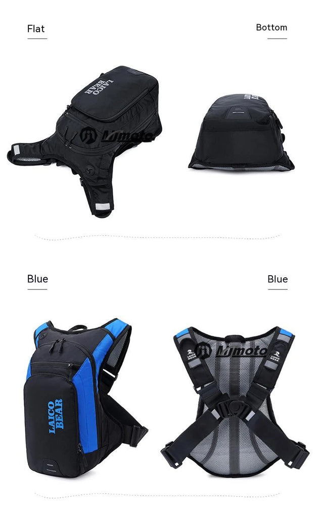 LAICO BEAR Motorcycle Hydration Backpack Reflective