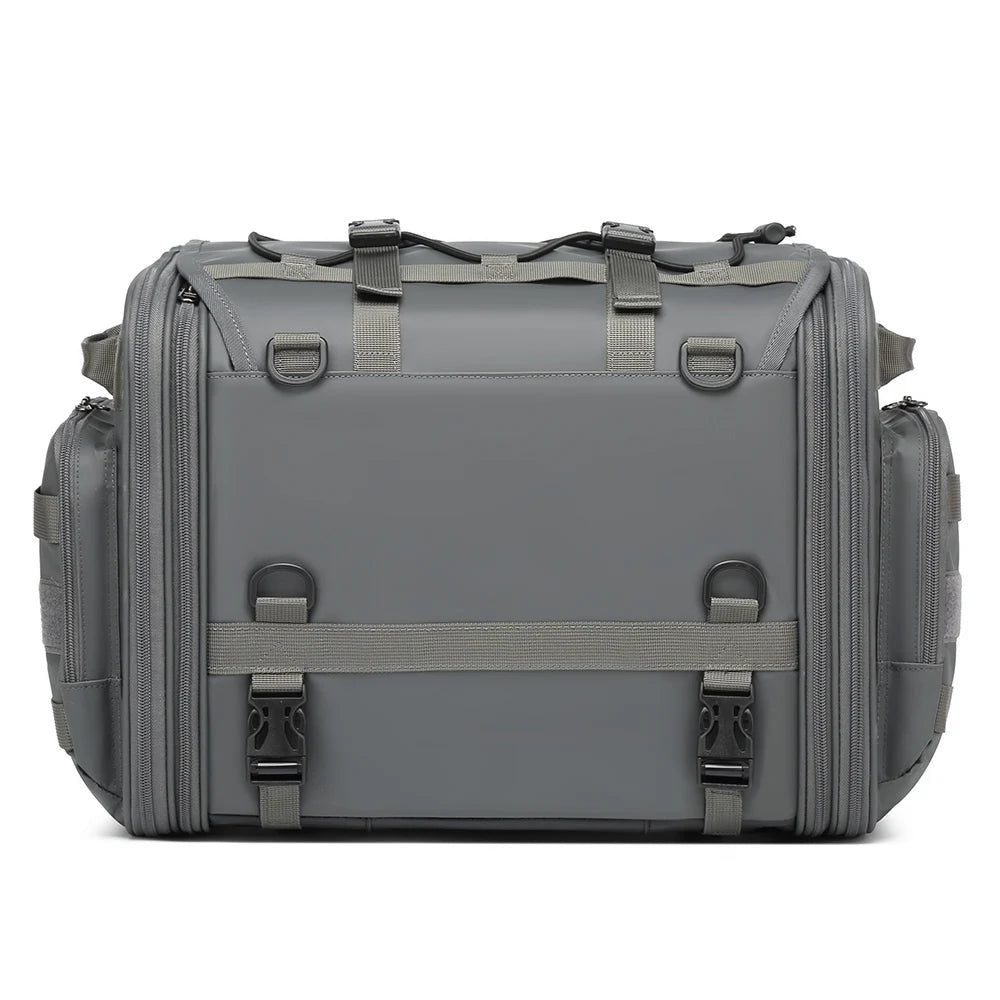 Motorcycle tail bag 19–80L, waterproof & expandable