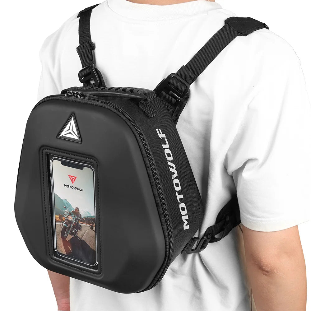 Motorcycle Multifunctional Tail Bag for Riding Gear