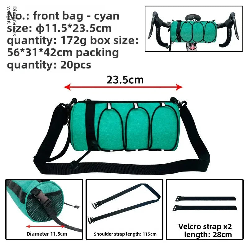 Waterproof Bike Handlebar Bag Front Storage