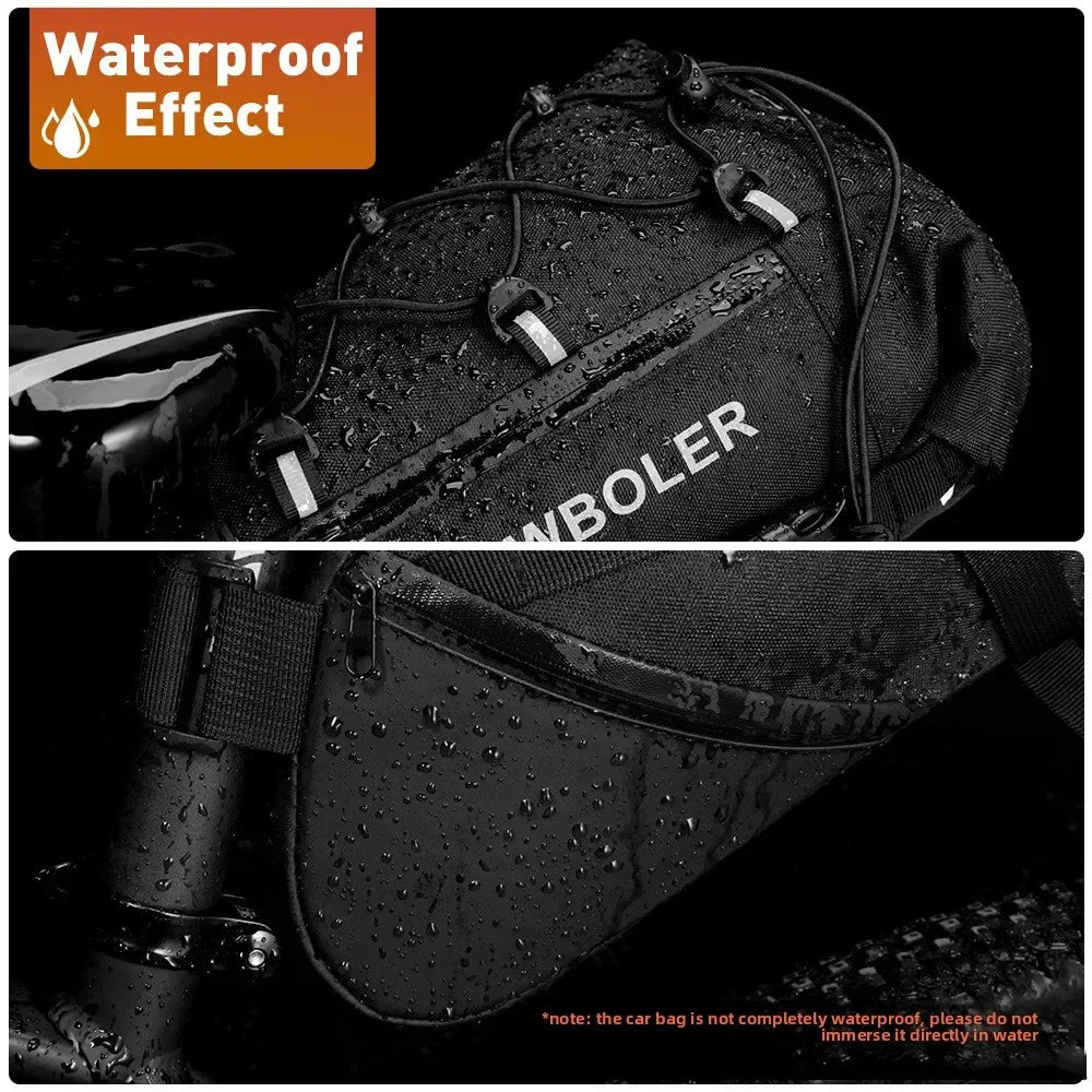 Bicycle Rear Seat Bag Waterproof Large Capacity