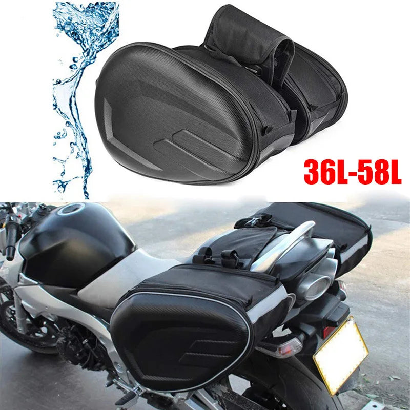 Motorcycle Saddle Bag Double-Sided Travel Riding Bag