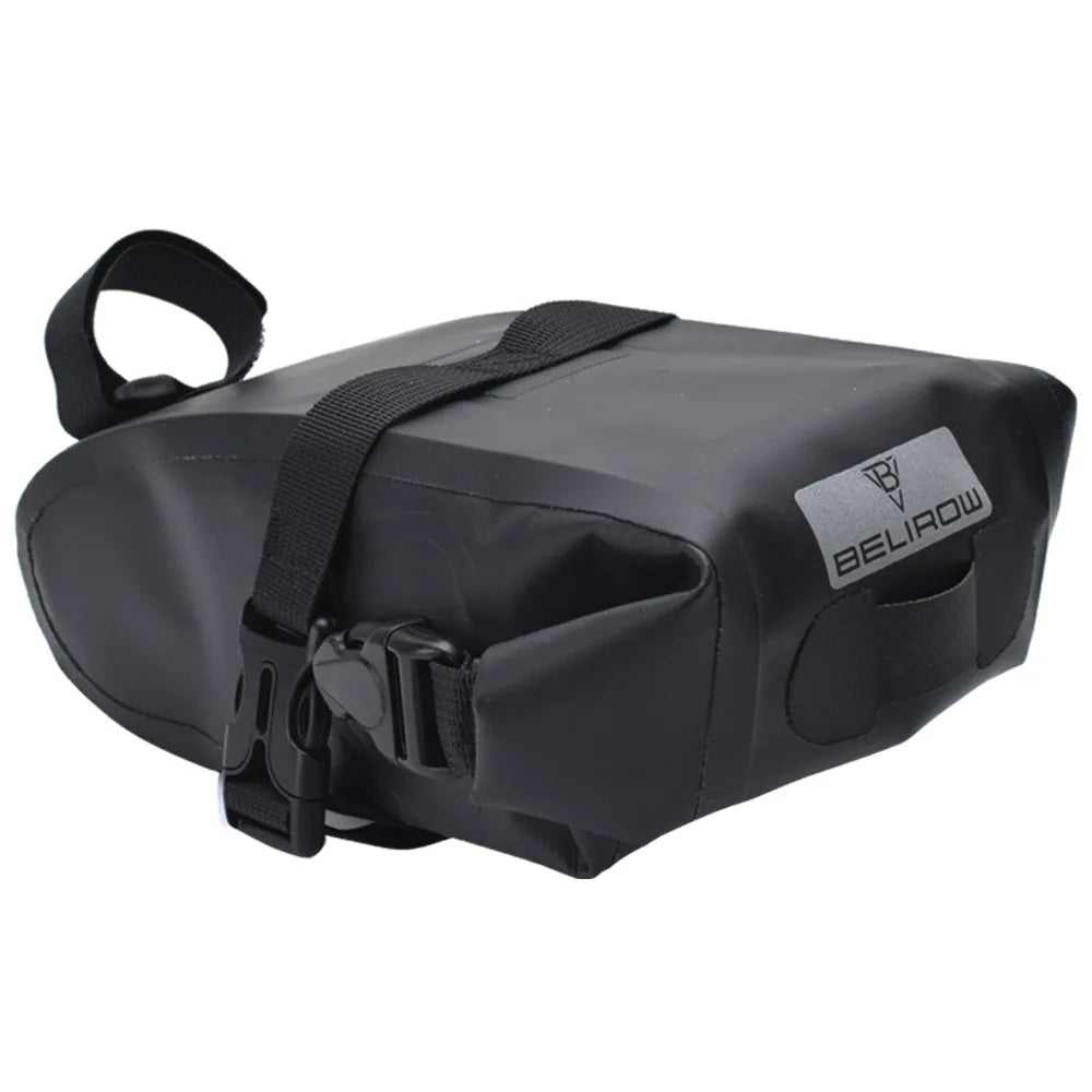 Waterproof bike saddle bag for MTB & road cycling