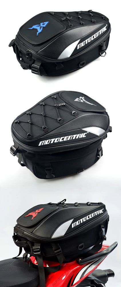 37L waterproof motorcycle rear seat bag, durable