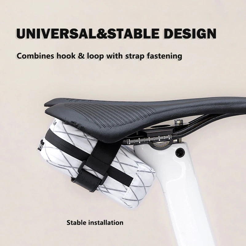 Waterproof Bicycle Saddle Bag Reflective Rear Storage