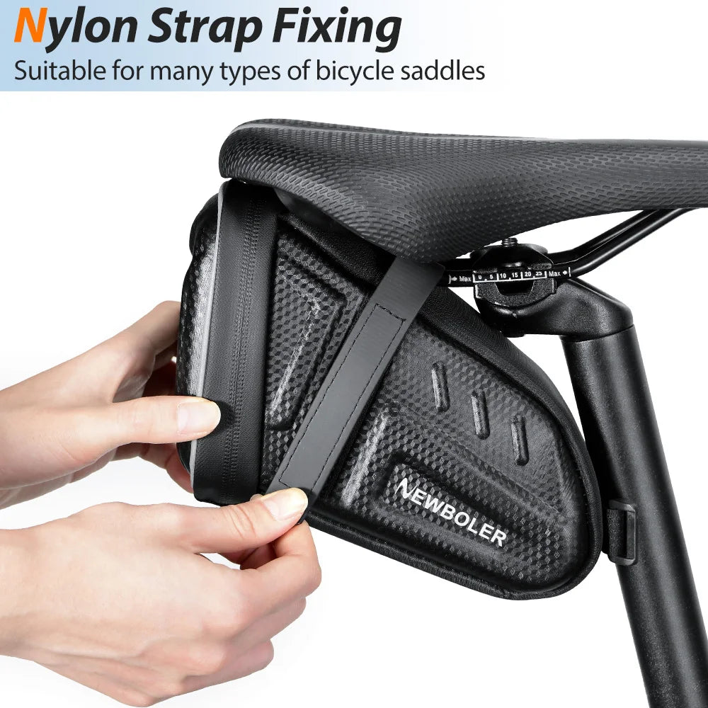 Bicycle Saddle Bag Waterproof MTB Rear Storage Pouch