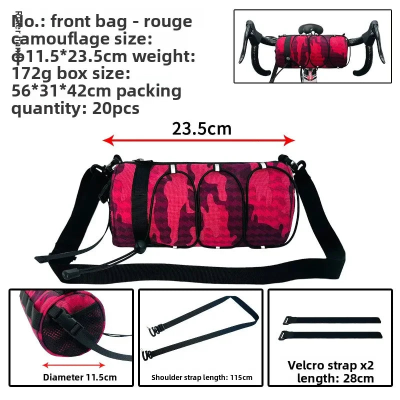 Waterproof Bike Handlebar Bag Front Storage