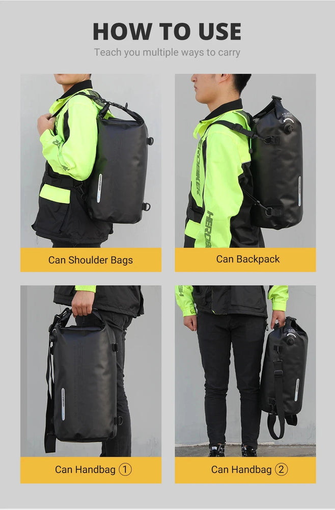 Motorcycle Outdoor Travel Backpack 20L Waterproof