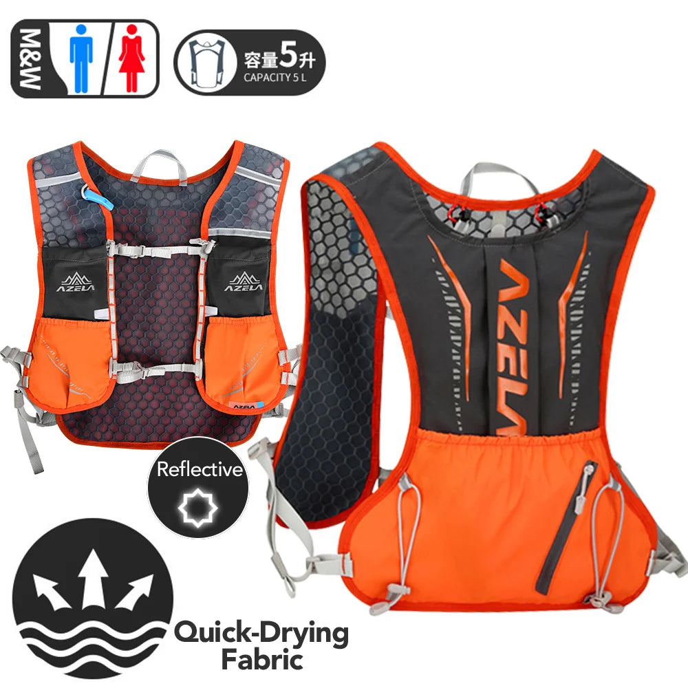 NEWBOLER 5L Hydration Vest for Running & Cycling