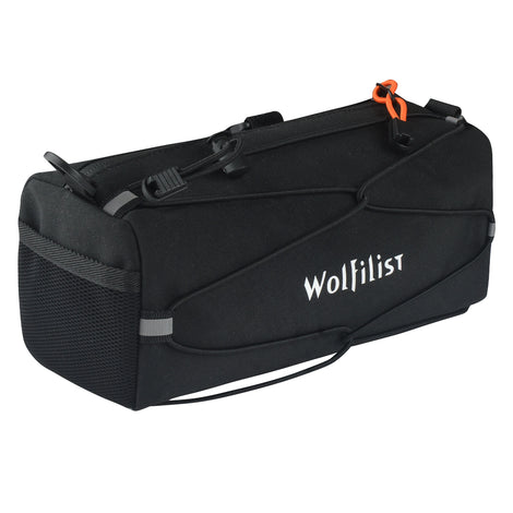 Bike Handlebar Front Storage Roll Bag for Cycling
