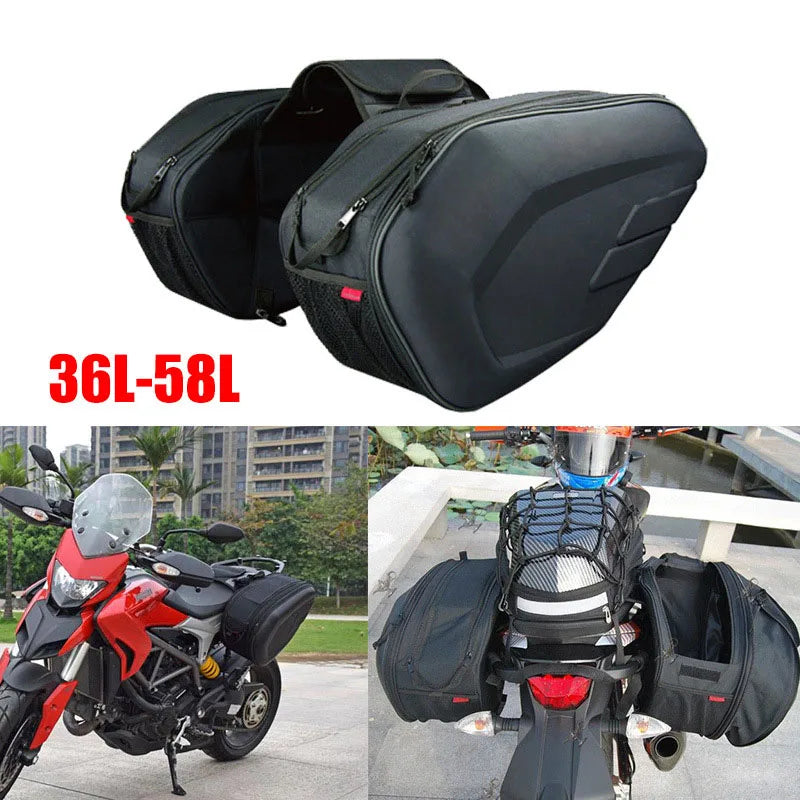 Motorcycle Saddle Bag Double-Sided Travel Riding Bag