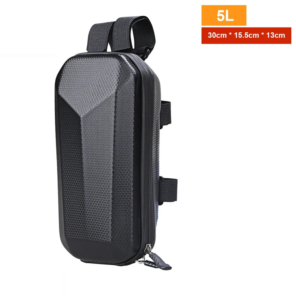 5L Hard Shell Waterproof Bike Front Storage Bag