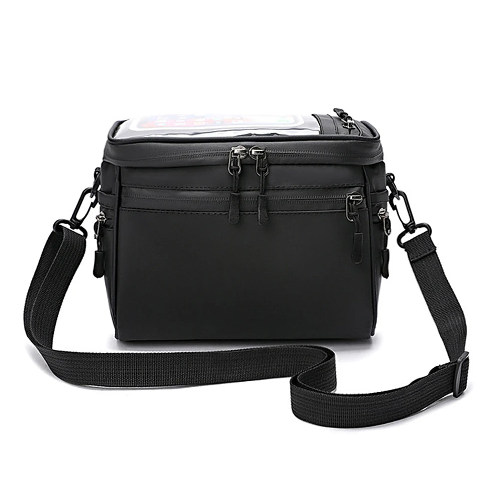 Bike Handlebar Bag Front Tube Cycling Storage
