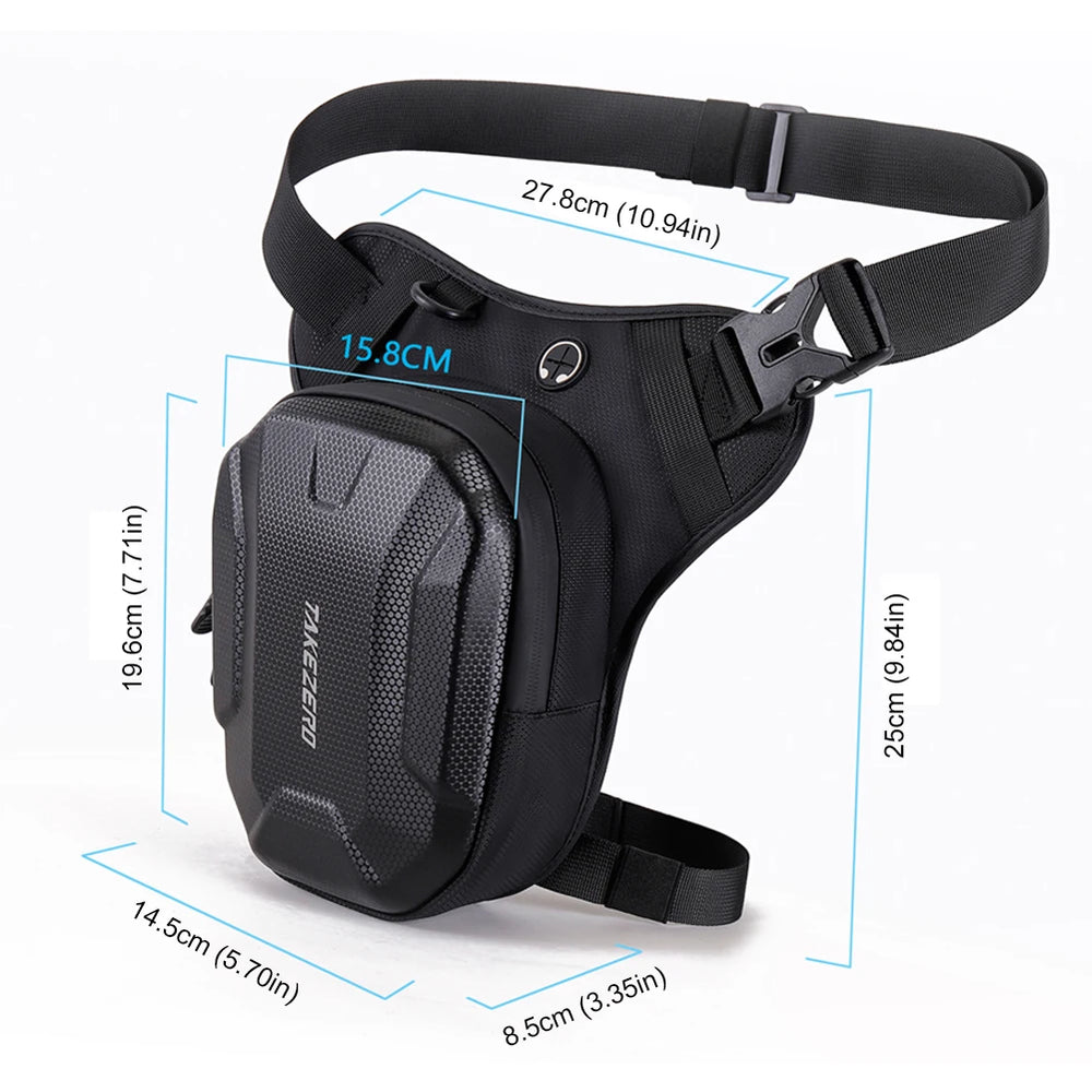Waterproof Motorcycle Leg & Waist Riding Bag
