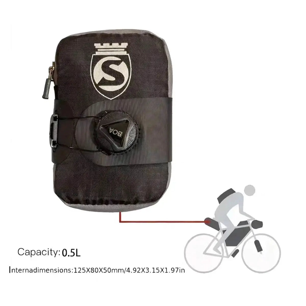 Waterproof Bike Saddle Bag YKK Zipper MTB Road