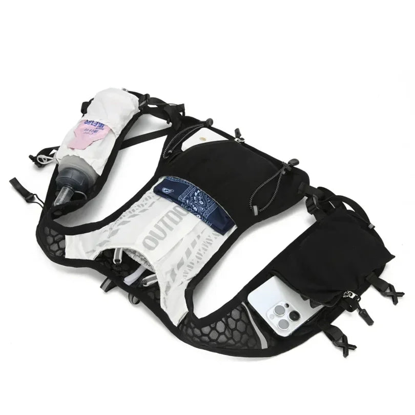 Reflective Running Hydration Vest Cycling Backpack