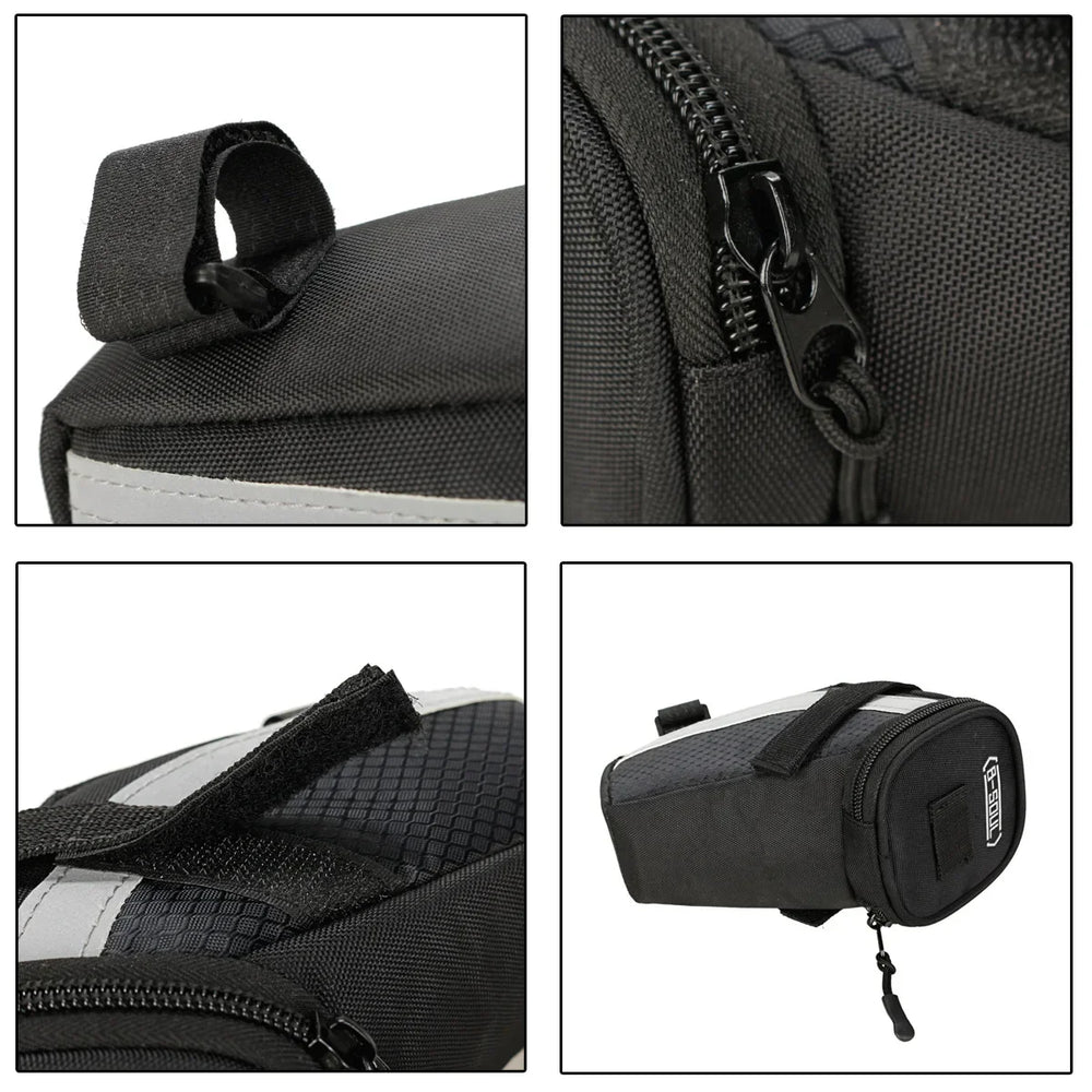 B-SOUL 1L Bicycle Saddle Bag Rear Tool Storage