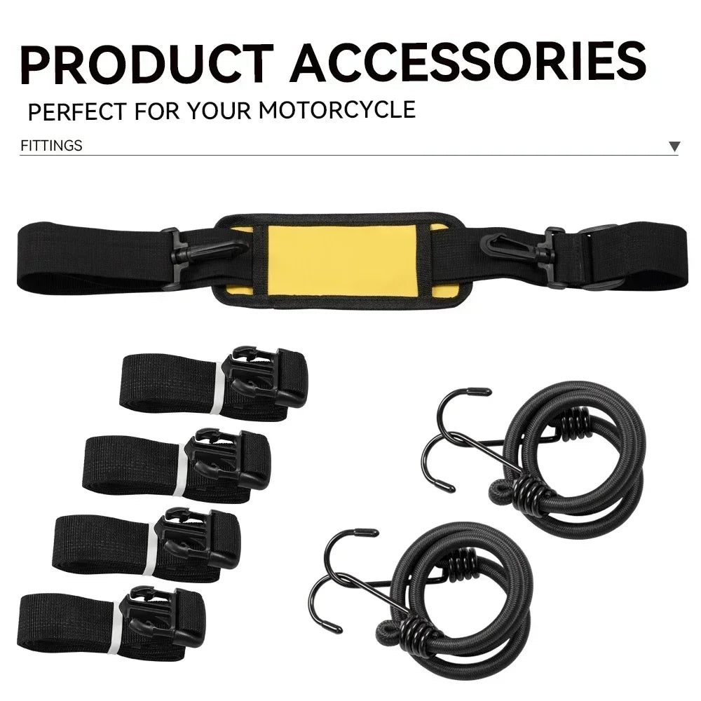 Waterproof motorcycle dry bag 40–90L for adventures