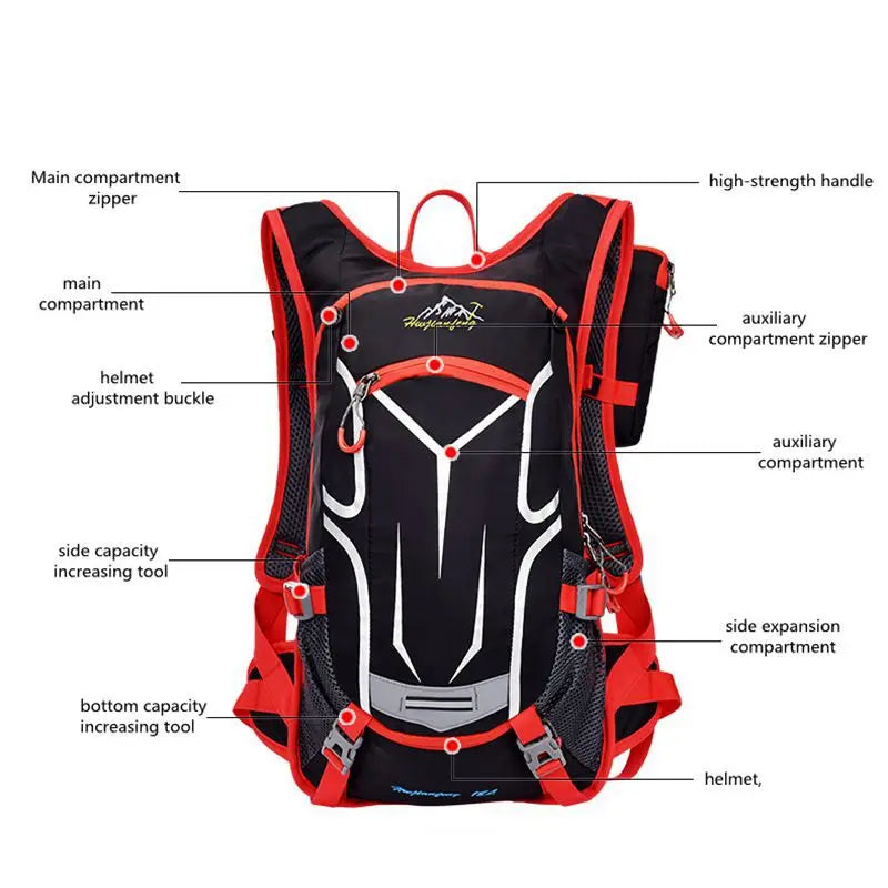 Waterproof Motorcycle Hydration Backpack for Riding