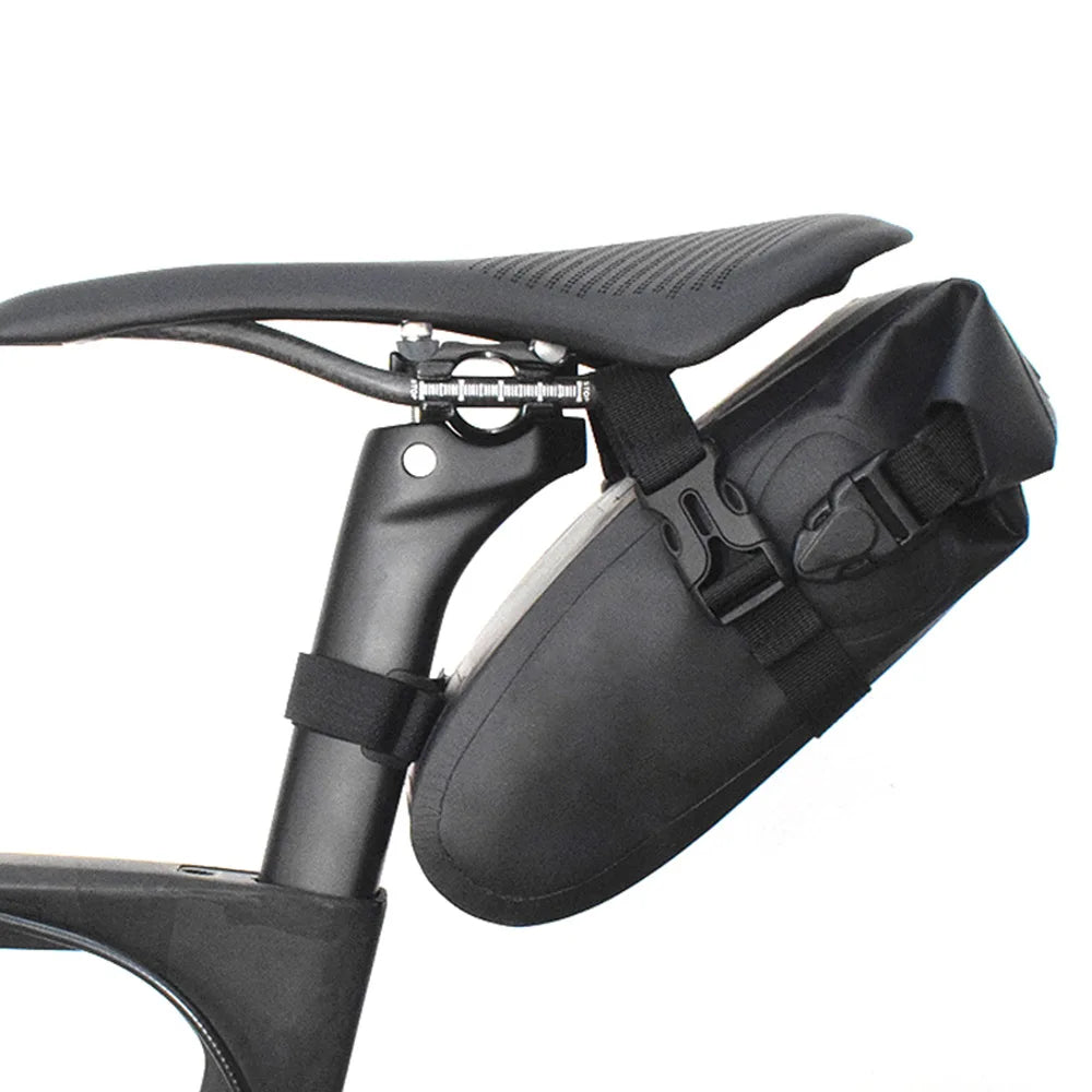 Waterproof bike saddle bag for MTB & road cycling