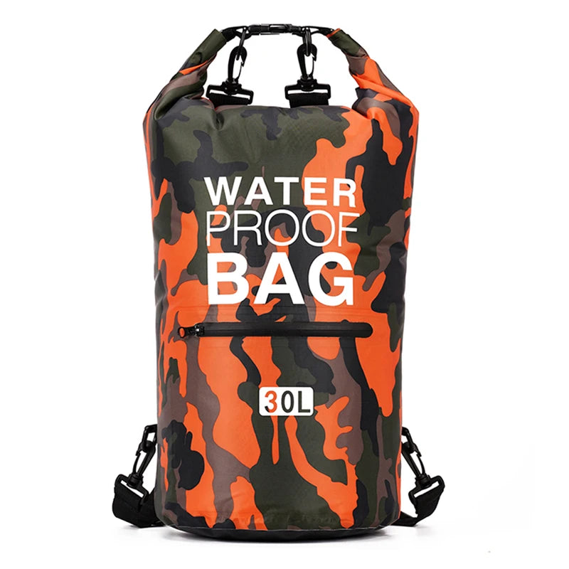30L/15L Waterproof Dry Bag Backpack with Wet Pocket