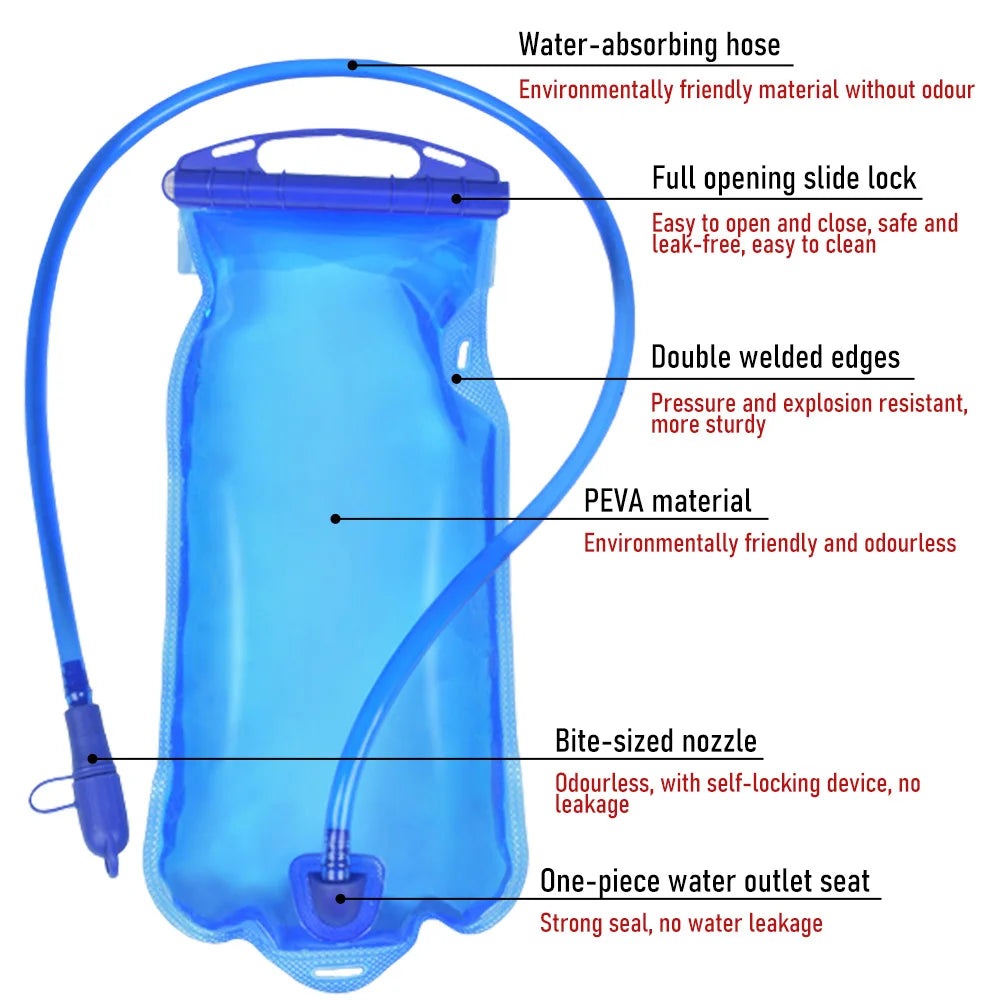 ThinkRider BPA-Free 1L–3L Hydration Water Bladder
