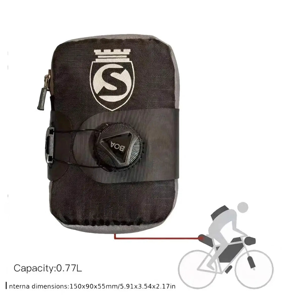 Waterproof Bike Saddle Bag YKK Zipper MTB Road