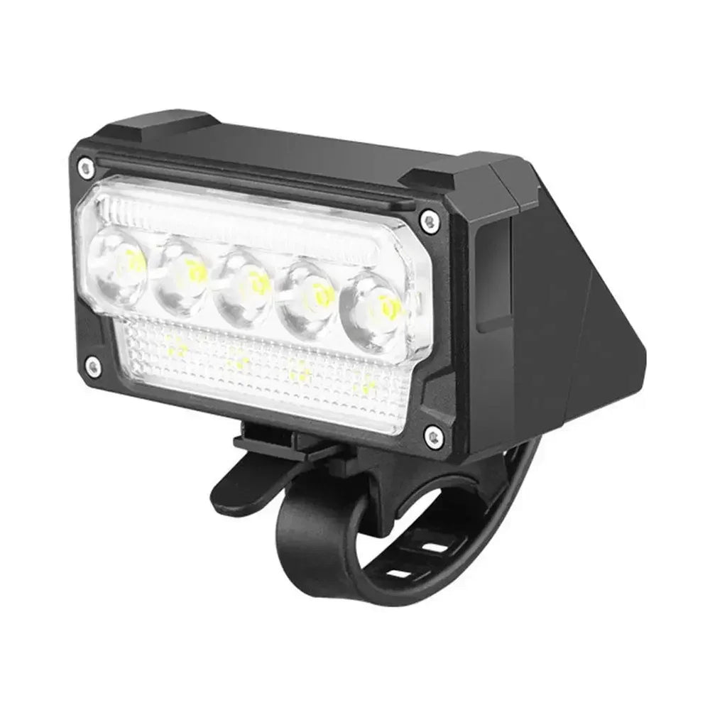 Waterproof USB Bike Headlight with Power Display