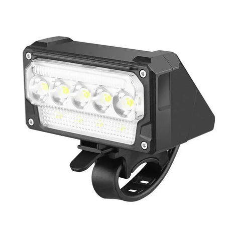 Waterproof USB Bike Headlight with Power Display
