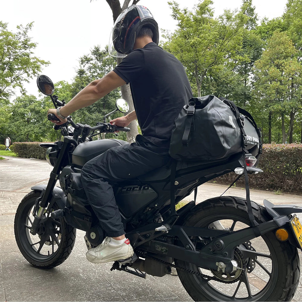 MARJAQE 50L waterproof motorcycle dry duffel bag