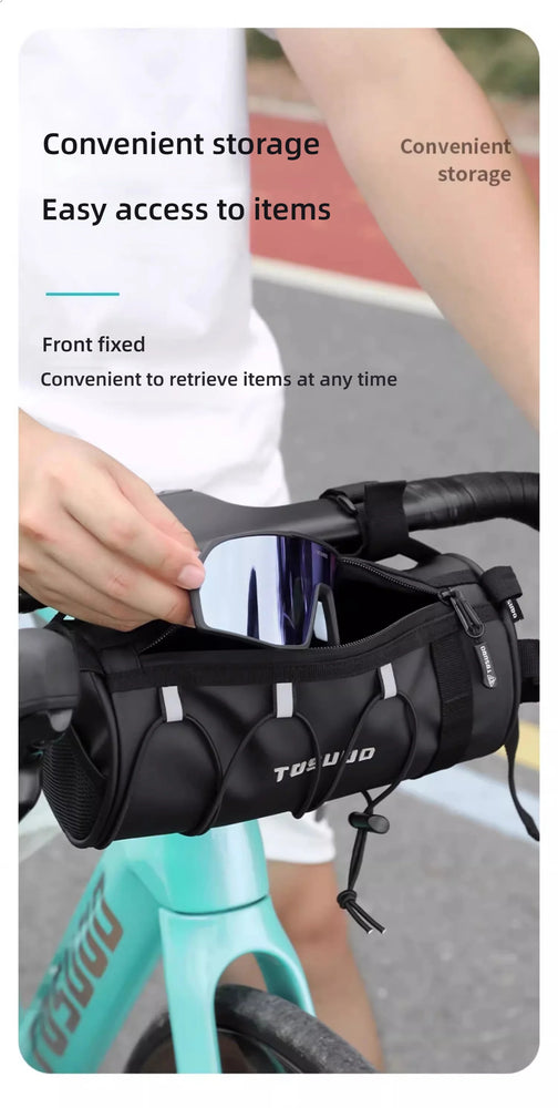 TOSUOD Bike Front Bag Multifunction Storage
