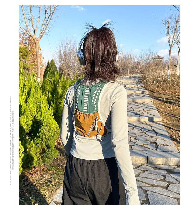 Reflective Running Hydration Vest Cycling Backpack